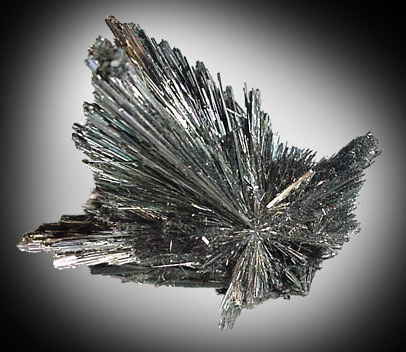 Stibnite from Herja Mine (Kisbanya), Baia Mare, Maramures, Romania