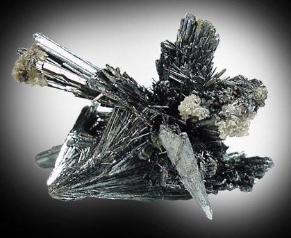 Stibnite from Herja Mine (Kisbanya), Baia Mare, Maramures, Romania