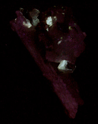 Analcime pseudomorph after Analcime and Natrolite from Mont Saint-Hilaire, Qubec, Canada