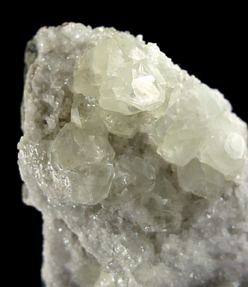 Datolite on Quartz from Millington Quarry, Bernards Township, Somerset County, New Jersey