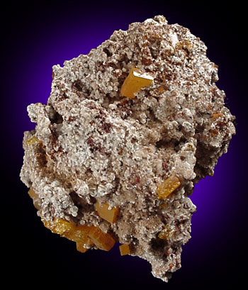 Wulfenite from Tortilla Mountains, Pinal County, Arizona