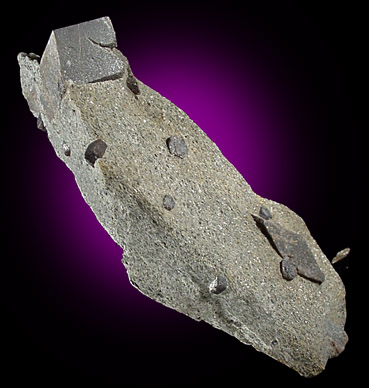 Staurolite and Almandine Garnet from Pond Hill, near Pearl Lake, Lisbon, Grafton County, New Hampshire