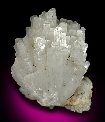 Natrolite, terminated crystals from Laurel Hill (Snake Hill) Quarry, Secaucus, Hudson County, New Jersey