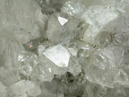 Apophyllite, Datolite, Gmelinite, Stilbite-Ca from Bergen Hill, Hudson County, New Jersey