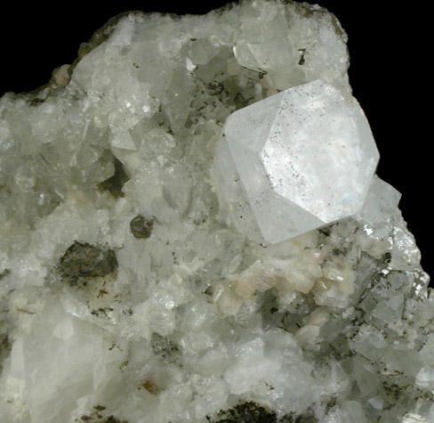 Apophyllite, Datolite, Gmelinite, Stilbite-Ca from Bergen Hill, Hudson County, New Jersey