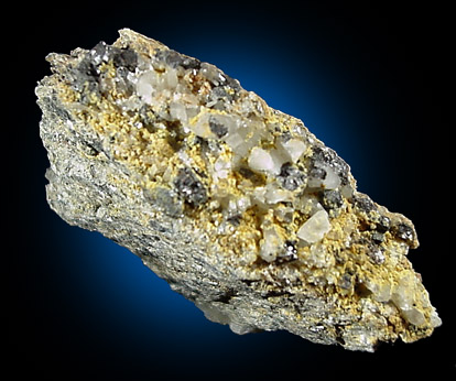 Greenockite and Sphalerite from Rt. 25 road cut, Trumbull, Connecticut