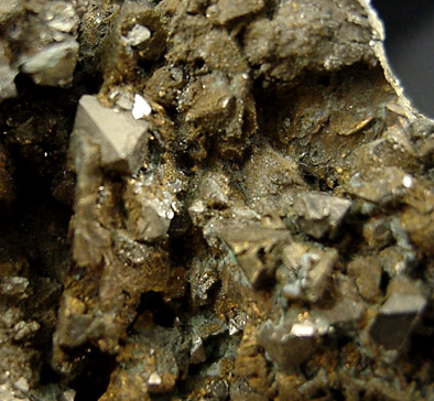 Chalcopyrite, Pyrite, Magnetite from French Creek Mine, St. Peters, Pennsylvania