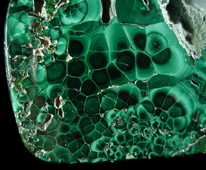 Malachite from Jones Mine, Caernarvon Township, Berks County, Pennsylvania