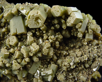 Pyromorphite from Coeur D'Alene District, Idaho