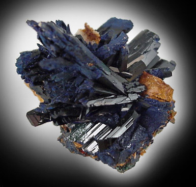 Azurite from Tsumeb Mine, Otavi-Bergland District, Oshikoto, Namibia