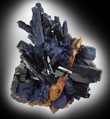 Azurite from Tsumeb Mine, Otavi-Bergland District, Oshikoto, Namibia