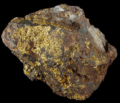 Cacoxenite on Limonite from Hellertown, Northampton, Pennsylvania