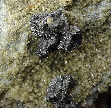 Stephanite from Schneeberg, Niederschlema, Erzgebirge, Saxony, Germany