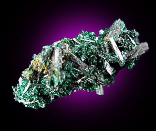 Brochantite from Bisbee, Warren District, Cochise County, Arizona