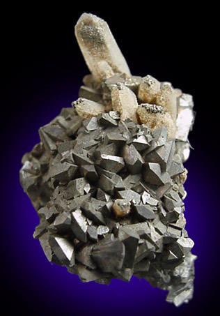Arsenopyrite and Quartz from Levant Mine, St. Just, Cornwall, England
