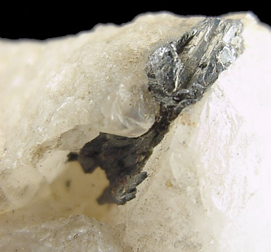 Joseite in Quartz from Caldbeck Fells, Cumbria, England