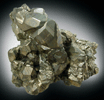 Pyrite pseudomorph after Marcasite from Nanisivik Mine, Baffin Island, Nunavut, Canada