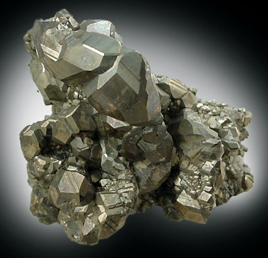 Pyrite pseudomorph after Marcasite from Nanisivik Mine, Baffin Island, Nunavut, Canada