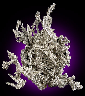 Silver from #1 Level, Eleura Mine, Cobar, New South Wales, Australia