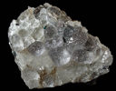 Fluorite, Galena, Calcite, Murdochite, Brochantite, Quartz from Blanchard Claims, Hansonburg District, 8.5 km south of Bingham, Socorro County, New Mexico