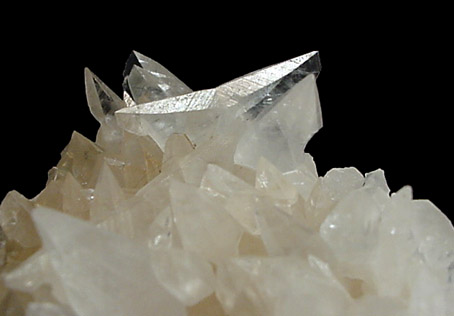 Calcite with Butterfly-Twin crystals from Devil's Corral, near Black Rock Desert, Humboldt County, Nevada