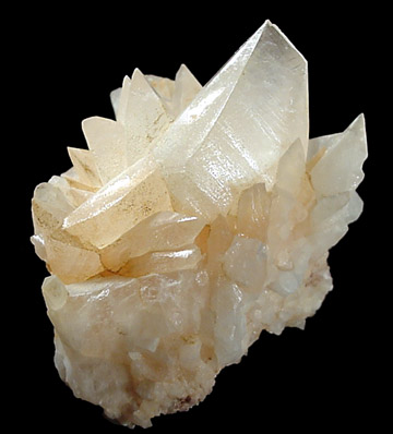 Calcite with Butterfly-Twin crystals from Devil's Corral, near Black Rock Desert, Humboldt County, Nevada