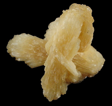 Stilbite from Amudikha River, Krasnoyaiskiy Region, West Siberia, Russia