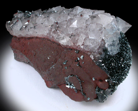 Hematite and Quartz from Beckermet Mine, near Egremont, Cumbria, England