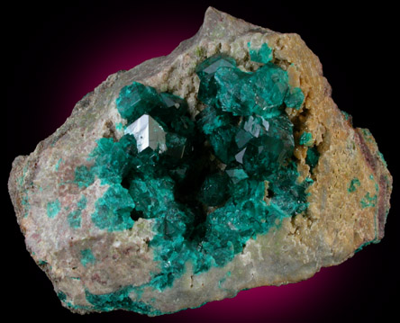 Dioptase from Tsumeb Mine, Otavi-Bergland District, Oshikoto, Namibia