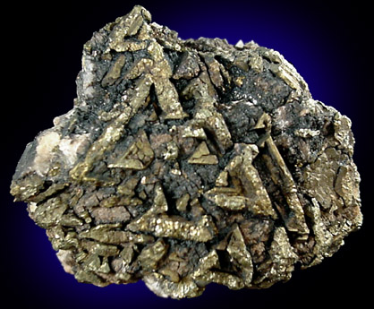 Chalcopyrite from French Creek Mines, St. Peters, Chester County, Pennsylvania