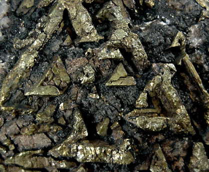 Chalcopyrite from French Creek Mines, St. Peters, Chester County, Pennsylvania