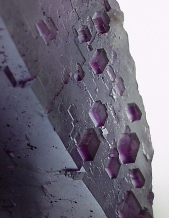 Fluorite from Denton Mine, Harris Creek District, Hardin County, Illinois