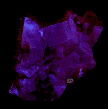Quartz over Fluorite from Weardale, County Durham, England