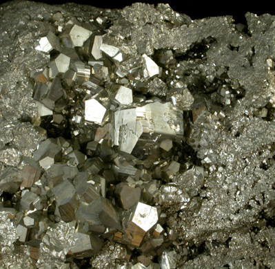 Pyrite from Eagle Mine, Gilman, Eagle County, Colorado