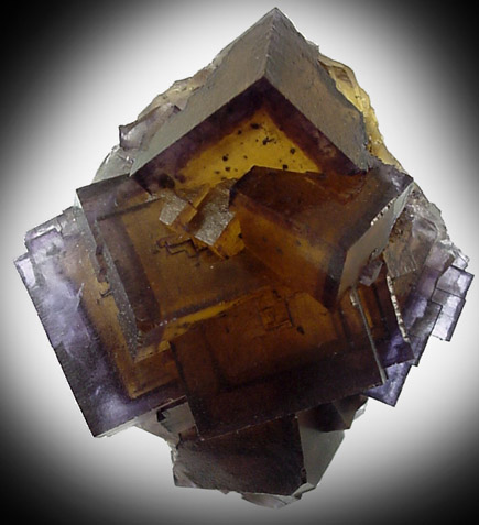 Fluorite from Denton Mine, Harris Creek District, Hardin County, Illinois