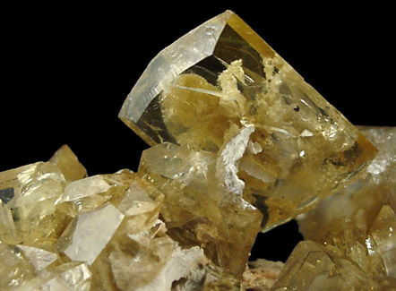 Barite from 291.020N, 267,425E, Dee North Mine, Elko County, Nevada