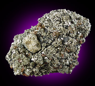 Pyrite from ZCA Pierrepont Mine, Pierrepont, St. Lawrence County, New York