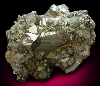 Pyrite from Leonard Mine, Butte Mining District, Summit Valley, Silver Bow County, Montana
