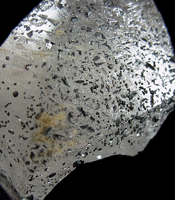 Hematite on Calcite from ZCA Pierrepont Mine, Pierrepont, St. Lawrence County, New York