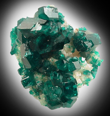 Dioptase from Tsumeb Mine, Otavi-Bergland District, Oshikoto, Namibia