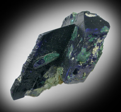 Azurite from Tsumeb Mine, Otavi-Bergland District, Oshikoto, Namibia
