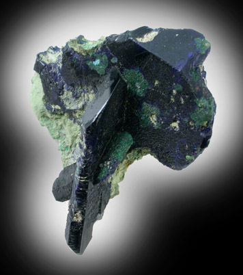 Azurite from Tsumeb Mine, Otavi-Bergland District, Oshikoto, Namibia