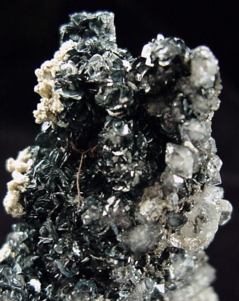 Hematite with Quartz from Max Tessmer Farm, Chub Lake, near Hailesboro, Gouverneur, St. Lawrence County, New York