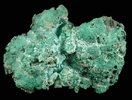 Malachite and Chrysocolla over Native Copper from Lavendar Open Pit Mine, Bisbee, Warren District, Cochise County, Arizona