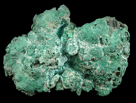 Malachite and Chrysocolla over Native Copper from Lavendar Open Pit Mine, Bisbee, Warren District, Cochise County, Arizona