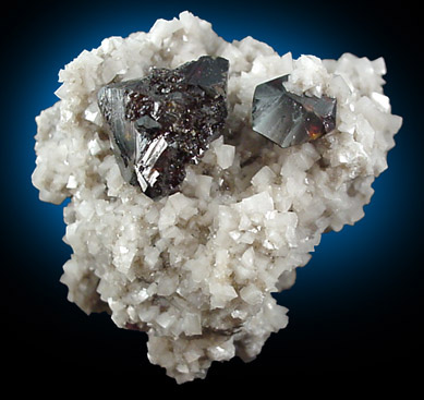 Sphalerite on Dolomite from Elmwood Mine, Carthage, Smith County, Tennessee