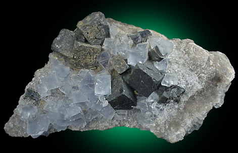 Galena and Fluorite from Royal Flush Mine, Bingham, New Mexico