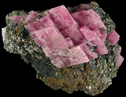 Rhodochrosite from Sweet Home Mine, Buckskin Gulch, Alma District, Park County, Colorado