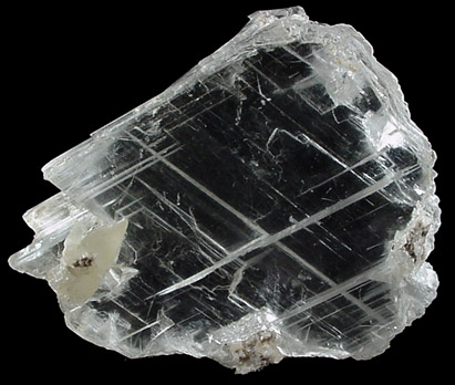 Gypsum var. Selenite from Frontier Dolostone Products Quarry, Lockport, Niagara County, New York