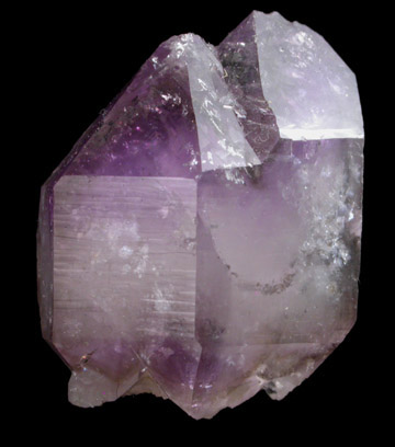 Quartz var. Amethyst from Kidder Lane east of Woodland Road, Southborough, Worcester County, Massachusetts